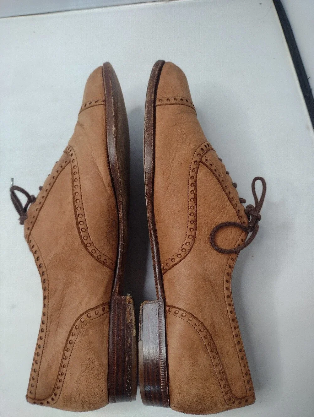 Bragano Cole Haan Italian Leather Cap Toe Oxford Dress Mens  Shoes 10.5 B B10